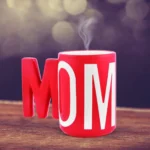 Ανάγλυφη Kεραμική Κούπα “MOM” Χωρητικότητας 450ml