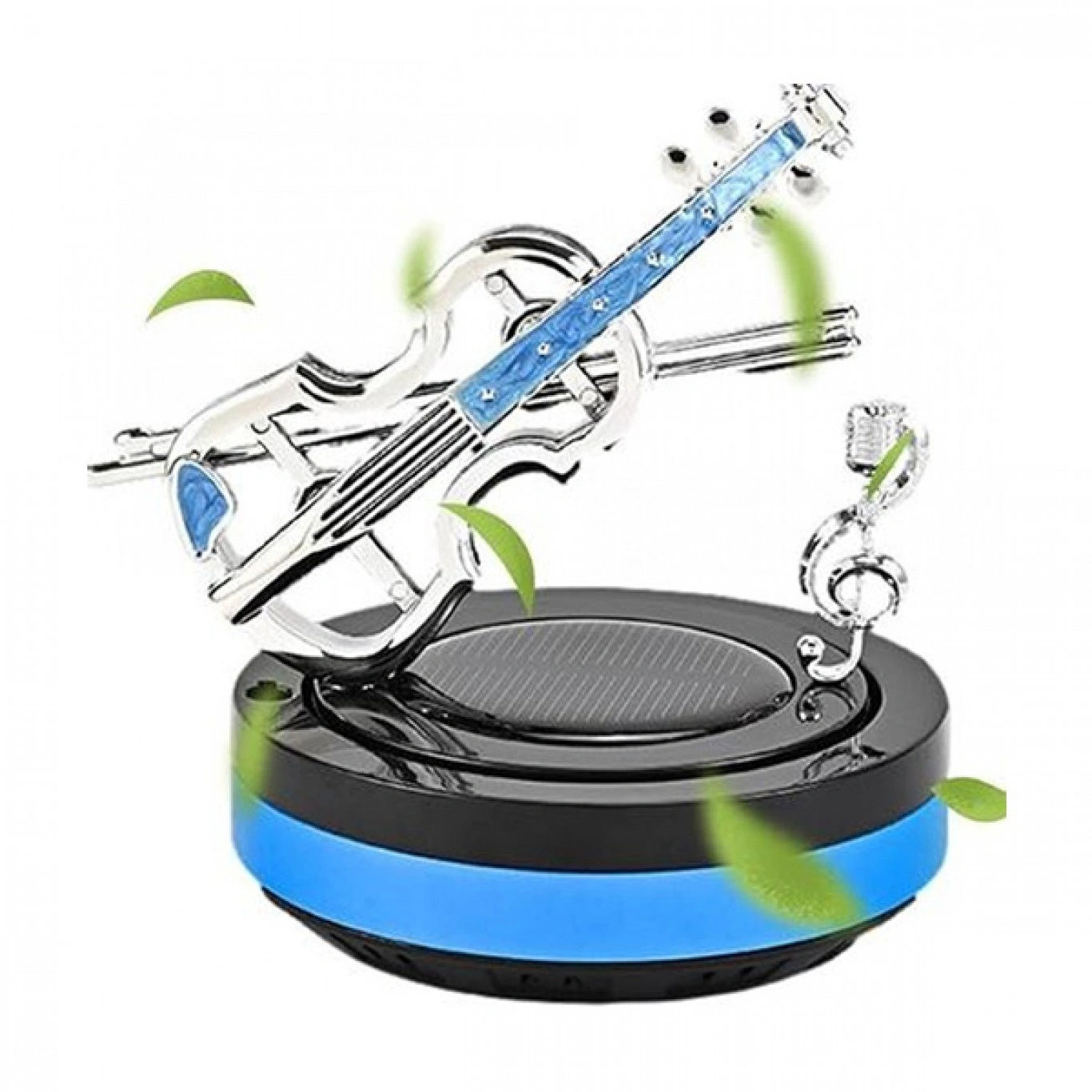 Περιστρεφόμενο Ηλιακό Αποσμητικό Χώρου Αυτοκινήτου με Διακοσμητικό Βιολί – Μπλε Καθαρός Ωκεανός Περιστρεφόμενο Ηλιακό Αποσμητικό Χώρου Αυτοκινήτου με Διακοσμητικό Βιολί – Μπλε Καθαρός Ωκεανός
