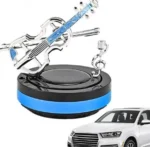 Περιστρεφόμενο Ηλιακό Αποσμητικό Χώρου Αυτοκινήτου με Διακοσμητικό Βιολί – Μπλε Καθαρός Ωκεανός