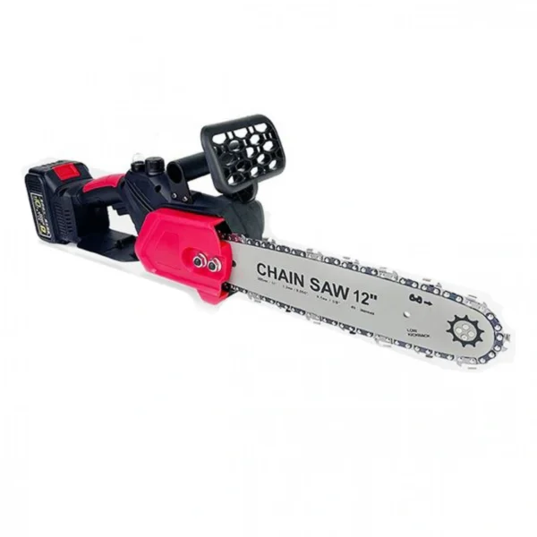 Ηλεκτρικό Επαναφορτιζόμενο Αλυσοπρίονο - Πριόνι με Λάμα 30εκ και 1 Μπαταρία 48v