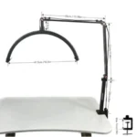 Κυρτό Φωτιστικό “Μισοφέγγαρο” με Ρυθμιζόμενο Φωτισμό και Βάση Στήριξης Clamp