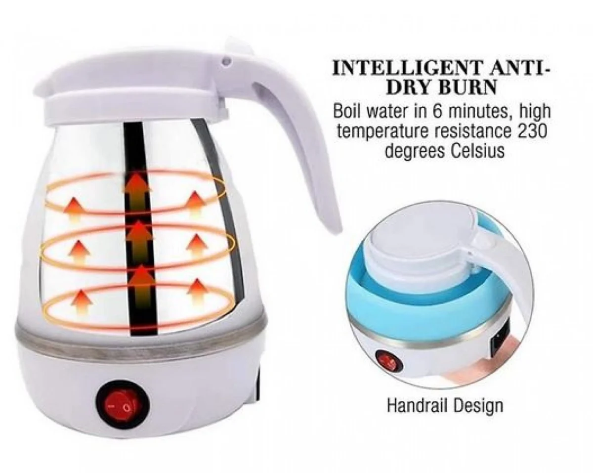 Travel Folding Electric Kettle Βραστήρας Ταξιδίου 0.6lt 600W SK614
