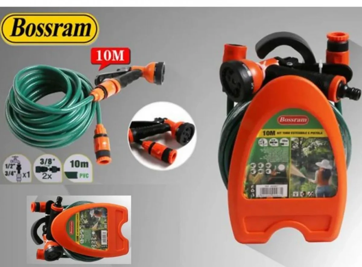 Ανέμη Βάση Πλαστική για Λάστιχο Ποτίσματος Πράσινη 25x21x18 cm