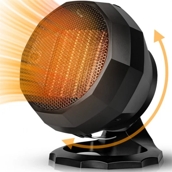 Mini Φορητή Περιστρεφόμενη Σόμπα Αερόθερμο 1800w WG-089