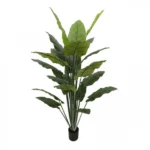 160cm Τεχνητό Διακοσμητικό Φυτό Αλοκάσια σε Γλάστρα
