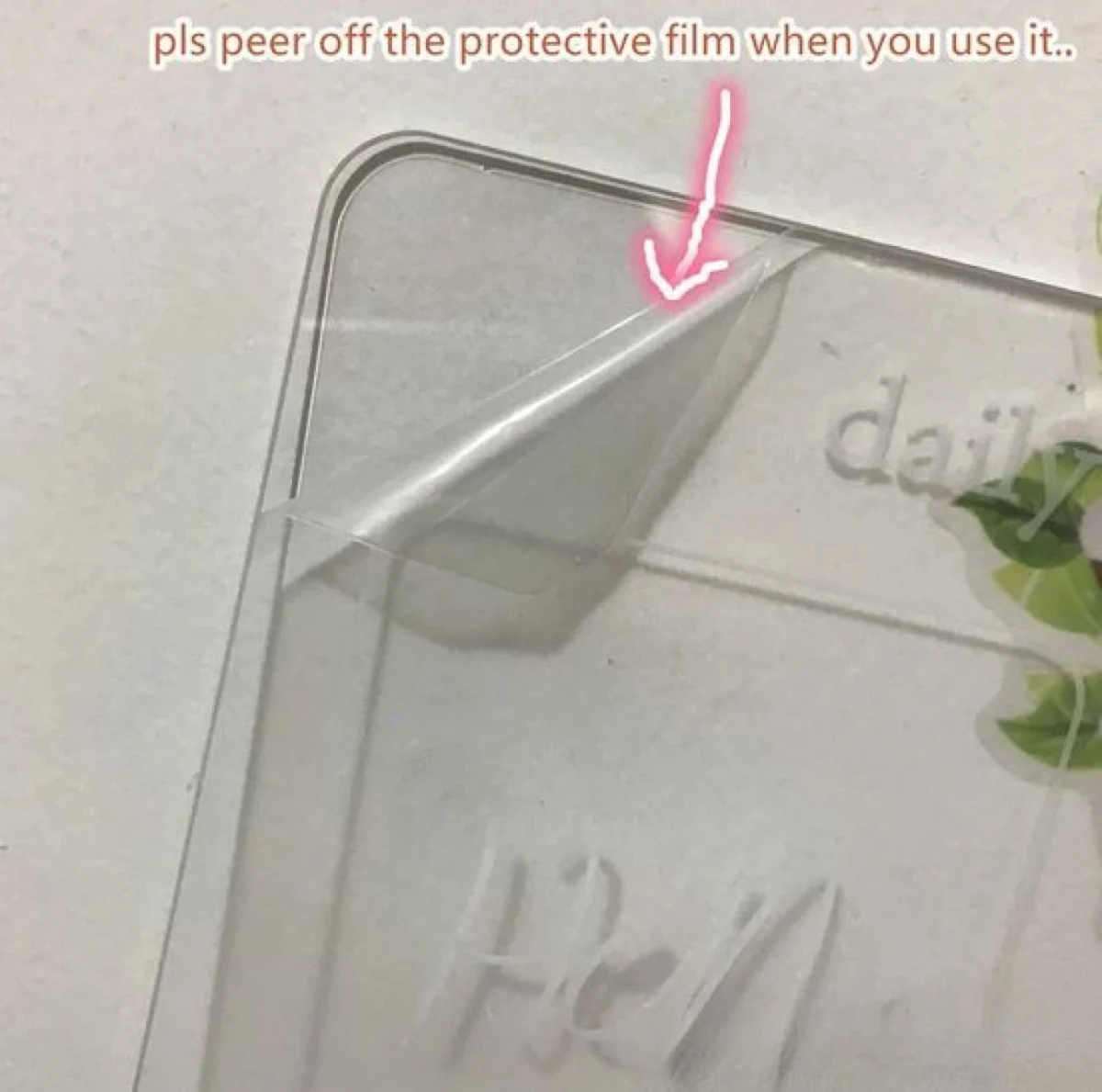 Επιτραπέζιος Φωτιζόμενος Ακρυλικός Πίνακας Σημειώσεων USB με Ξύλινη Βάση 30x20cm BH001