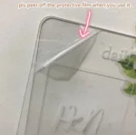 Επιτραπέζιος Φωτιζόμενος Ακρυλικός Πίνακας Σημειώσεων USB με Ξύλινη Βάση 30x20cm BH001