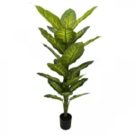 160cm Τεχνητό Διακοσμητικό Φυτό Ντινφεμπάχια σε Γλάστρα