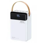 Powerbank RPP-565 60000mAh με 2 Θύρες USB-A και Θύρα USB-C Quick Charge 3.0 Remax Λευκό