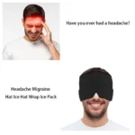 Μάσκα Κομπρέσα με Gel Παγοκύστη για Πονοκεφάλους και Ημικρανίες
