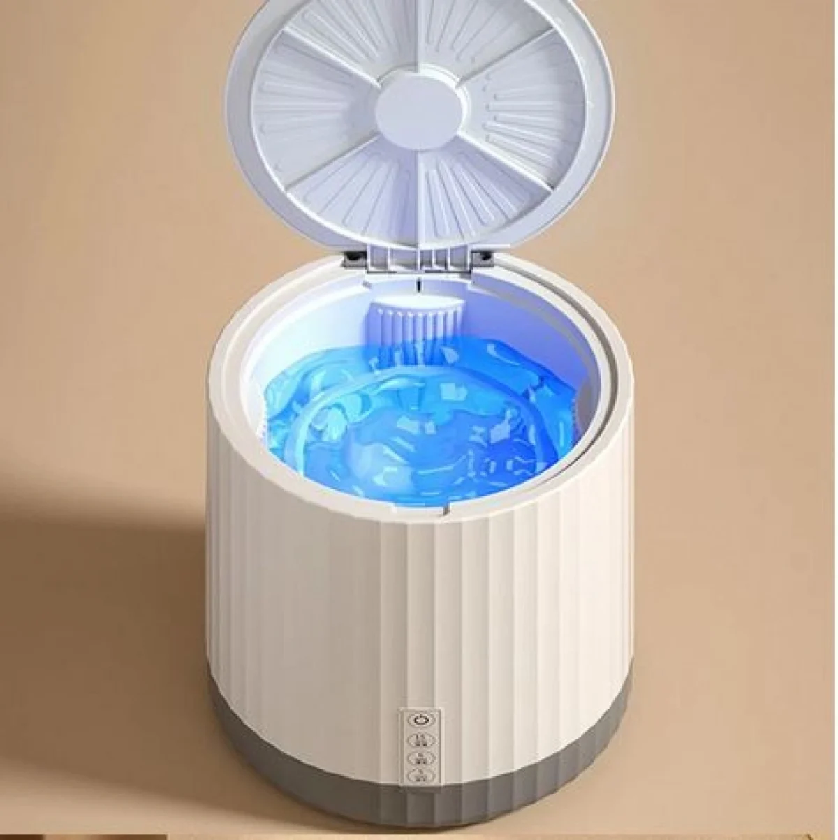 Κυλινδρικό Μίνι Φορητό Πλυντήριο Ταξιδιού - Portable Washing Machine