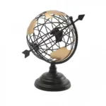 Μεταλλική Υδρόγειος Επιτραπέζια για Διακόσμηση Διαστάσεων 44x33 cm Prime