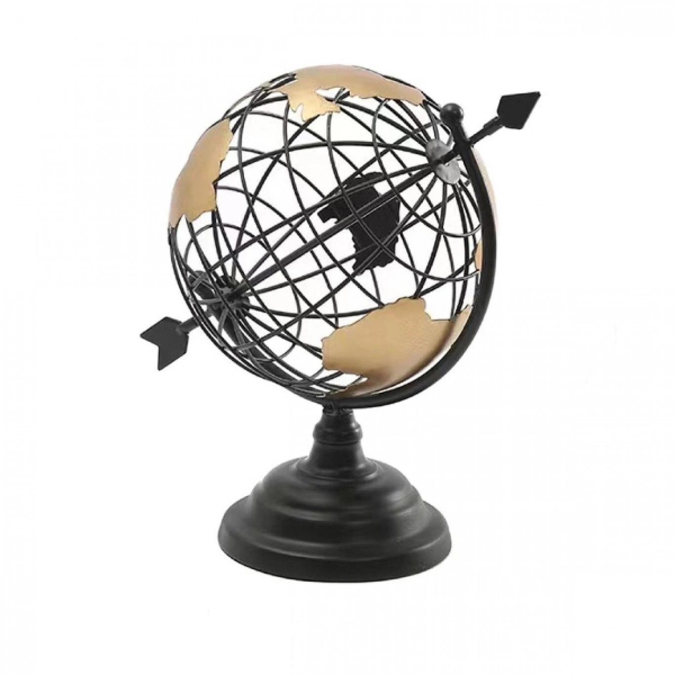 Μεταλλική Υδρόγειος Επιτραπέζια για Διακόσμηση Διαστάσεων 44x33 cm Prime Μεταλλική Υδρόγειος Επιτραπέζια για Διακόσμηση Διαστάσεων 44x33 cm Prime