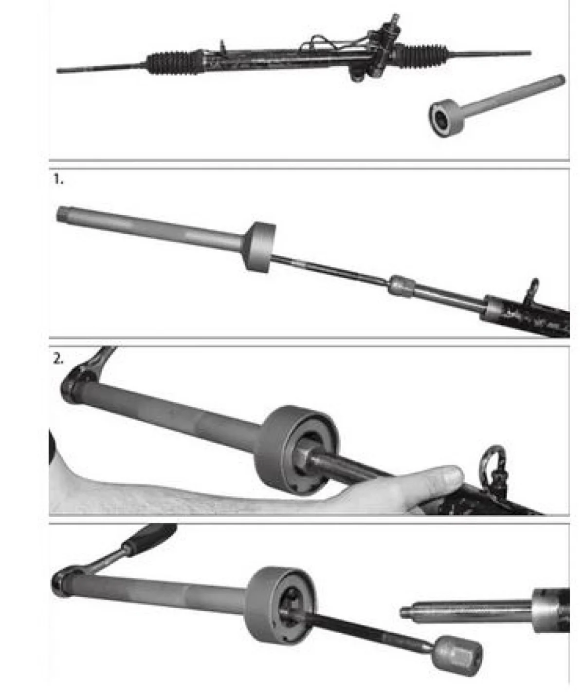 Σετ 4 Τεμαχίων Αφαίρεσης Ημίμπαρων Κρεμαριέρας Τιμονιού