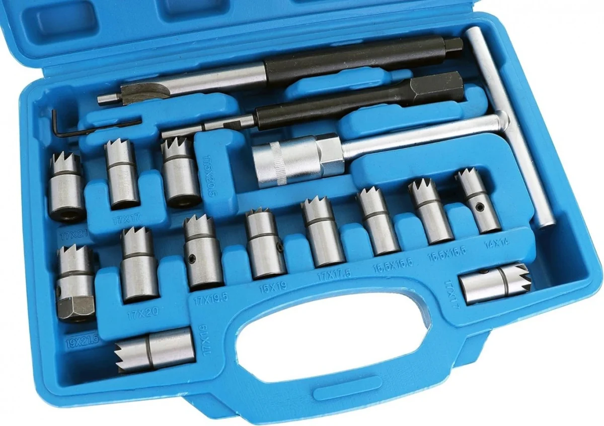 Σετ 17 Τεμαχίων Καθαρισμού Έδρας Μπεκ Ψεκασμού Diesel