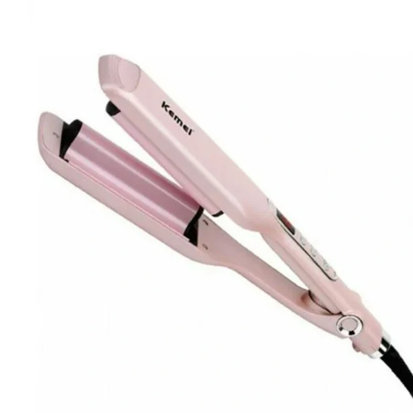 Τριπλό Ηλεκτρικό Ψαλίδι για Κυματιστό Look - KEMEI KM-1010 IONIC