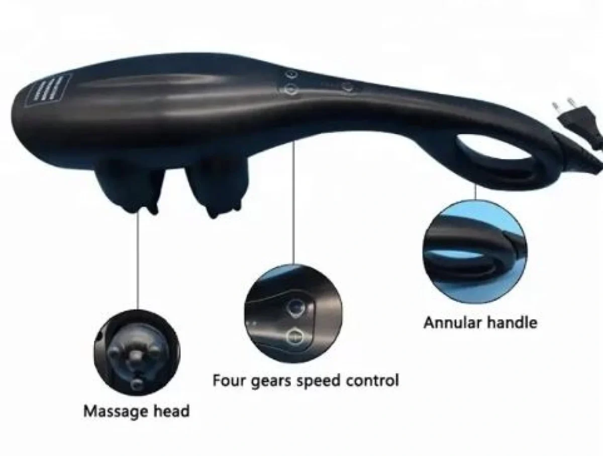 Συσκευή Μασάζ & Αποθεραπείας Δονήσεων για Αθλητικό Μασάζ, Ανάκαμψης & Αποκατάστασης Μυών Επαναφορτιζόμενη - Massage Gun H3-11