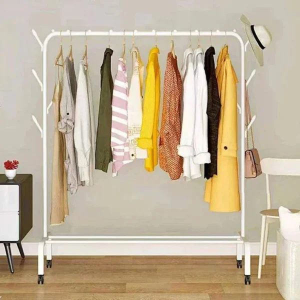 Μονή Κρεμάστρα Δαπέδου Καλόγερος Παπουτσοθήκη Μεταλλικό Λευκό 110x40x150cm