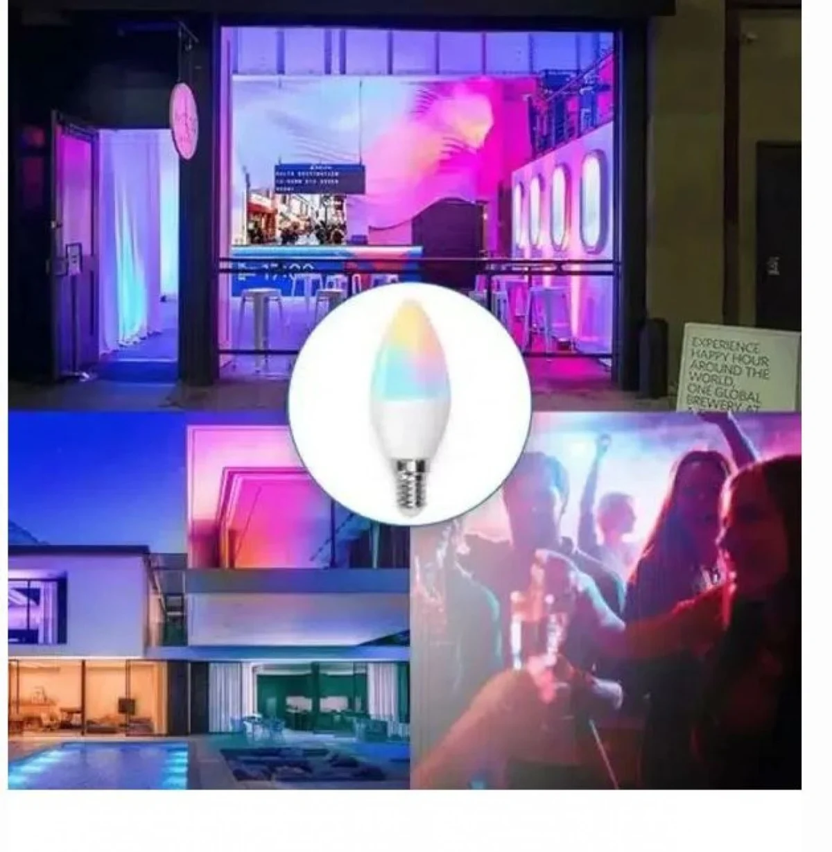 Aigostar Smart WiFi Λάμπα Led E27 G45 580 Lumens