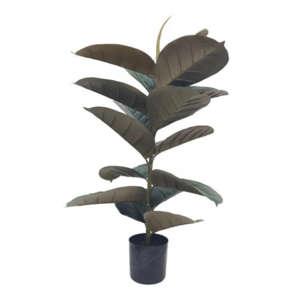 80cm Τεχνητό Διακοσμητικό Φυτό Φίκος σε Γλάστρα