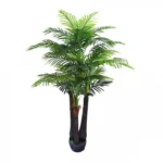 250cm Τεχνητό Διακοσμητικό Φυτό Φοίνικας "Ρομπελίνι" σε Γλάστρα