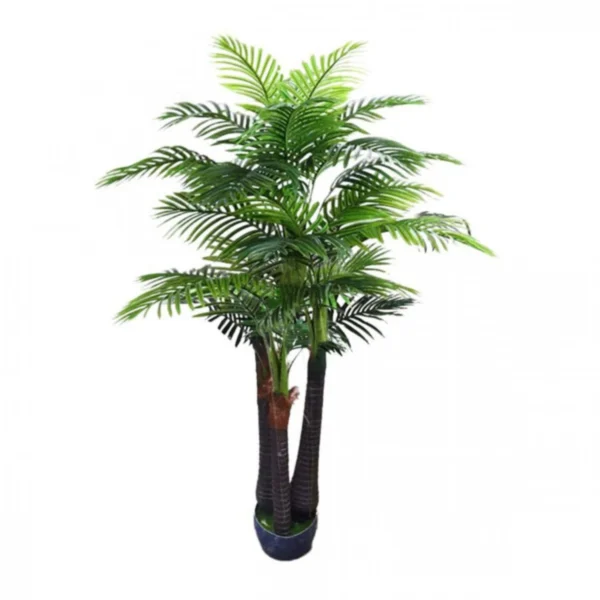 250cm Τεχνητό Διακοσμητικό Φυτό Φοίνικας "Ρομπελίνι" σε Γλάστρα