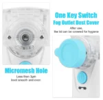 Επαναφορτιζόμενος Νεφελοποιητής Φαρμάκων για Βρέφη και Ενήλικες CK-AT019