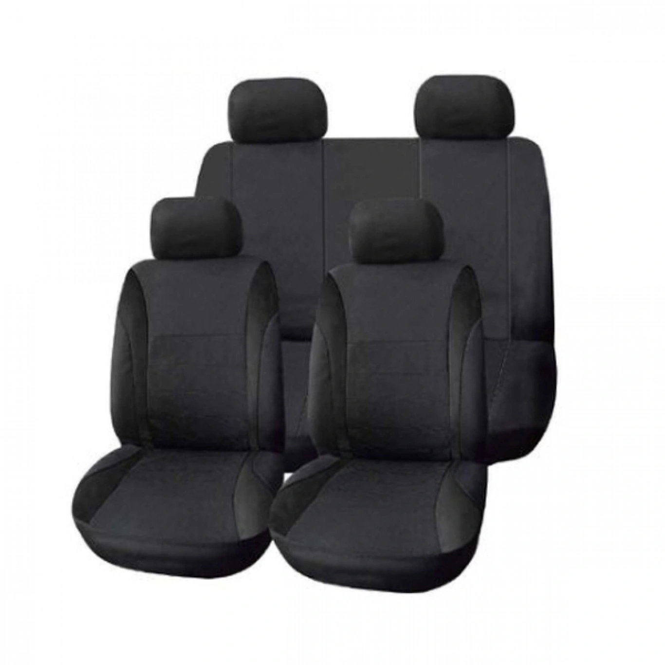 Πλήρες Σετ 9τμχ Universal Μαύρα Προστατευτικά Υφασμάτινα Καλύμματα Καθισμάτων & Μαξιλαριών Αυτοκινήτου Πλήρες Σετ 9τμχ Universal Μαύρα Προστατευτικά Υφασμάτινα Καλύμματα Καθισμάτων & Μαξιλαριών Αυτοκινήτου
