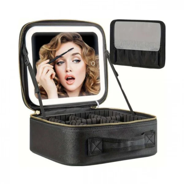 Βαλιτσάκι Αισθητικής για Οργάνωση και Αποθήκευση Προϊόντων Μακιγιάζ και Ονυχοπλαστικής.