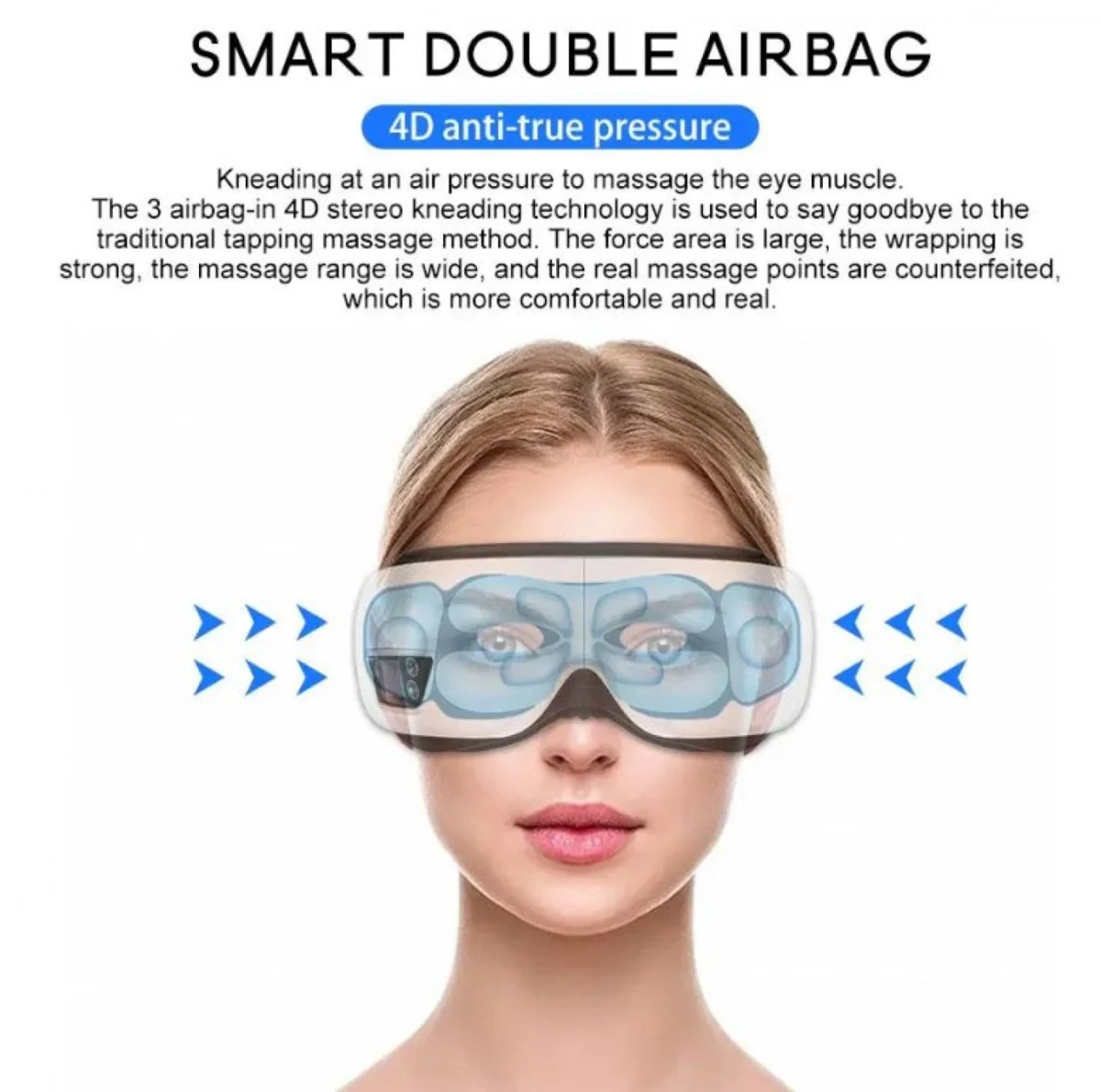 Salorie Smart Συσκευή Μασάζ Ματιών με Δόνηση και Λειτουργία Θέρμανσης SAL5216D