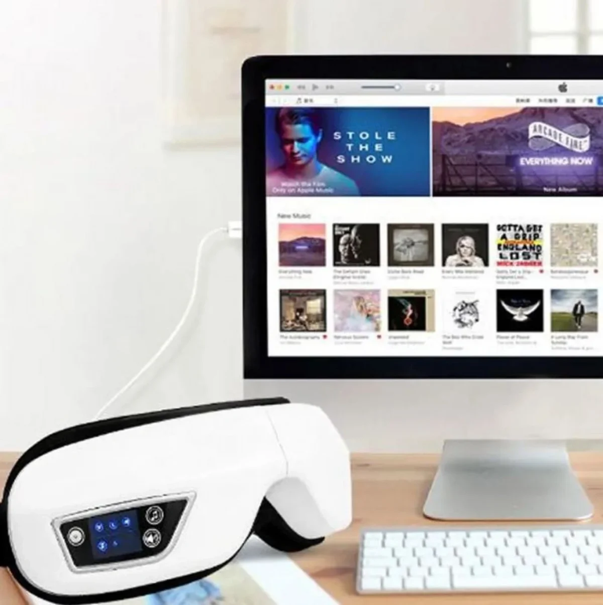 Salorie Smart Συσκευή Μασάζ Ματιών με Δόνηση και Λειτουργία Θέρμανσης SAL5216D