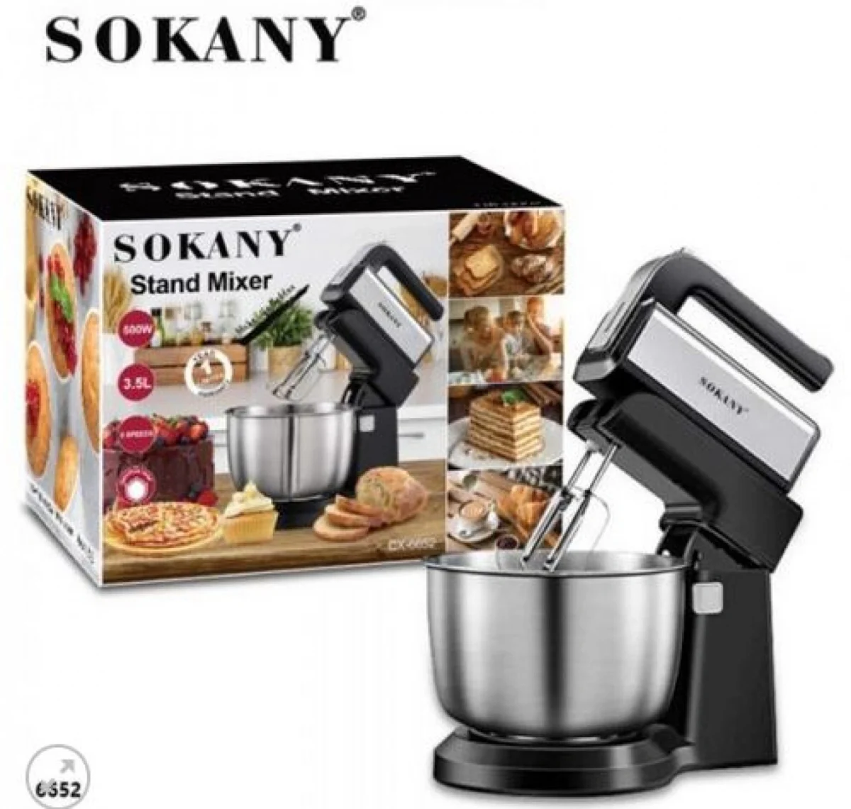 Μίξερ 400W με Kάδο 3.5 lt CX-6622