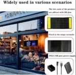 LED Εύκαμπτη Οθόνη Πάνελ - Πινακίδα Bluetooth με Προσαρμοσμένο Κείμενο και Κινούμενη Εικόνα μέσω App 10×37εκ