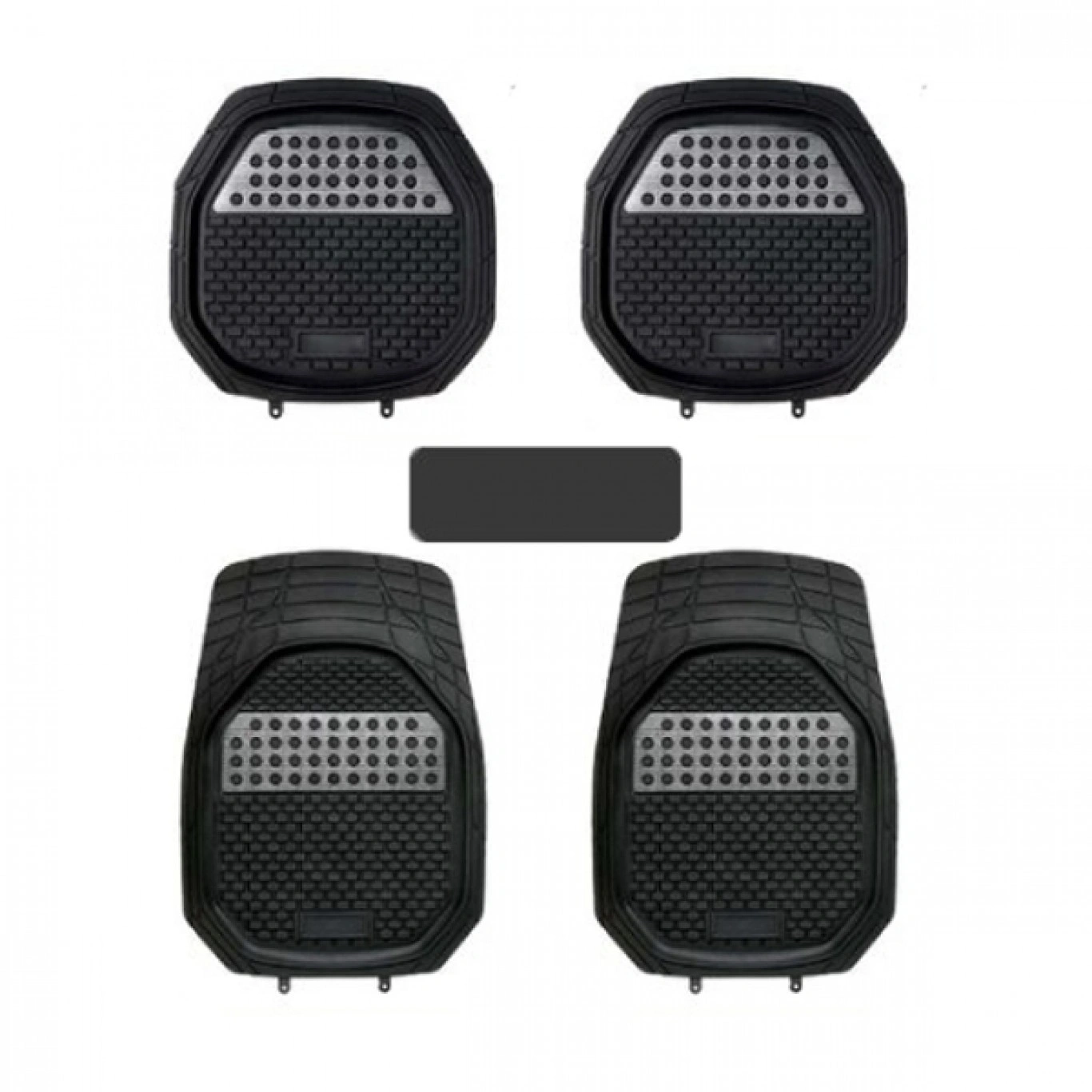 Πλήρες Σετ 5 Τεμάχια Universal Αντιολισθητικά Λαστιχένια Πατάκια Αυτοκινήτου με Μεταλλική Ενίσχυση Πλήρες Σετ 5 Τεμάχια Universal Αντιολισθητικά Λαστιχένια Πατάκια Αυτοκινήτου με Μεταλλική Ενίσχυση