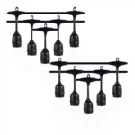 Αδιάβροχη Γιρλάντα 10 Μέτρα για Λάμπες Ε27