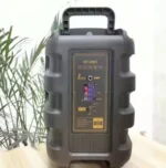 Φορητό Στερεοφωνικό Ασύρματο Ηχείο Karaoke USB Φόρτισης με Ενσύρματο Μικρόφωνο Bluetooth Speaker Μαύρο BT-2083