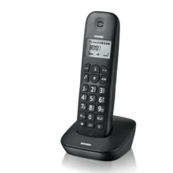 Ασύρματο Τηλέφωνο BRONDI GALA με Αναγνώριση Κλήσης, Ρυθμιζόμενη Ένταση και Ξυπνητήρι