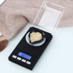 Μίνι Ζυγαριά Ακριβείας AB-C06 με Διαφανές Προστατευτικό Κάλυμμα 0,001g-100g