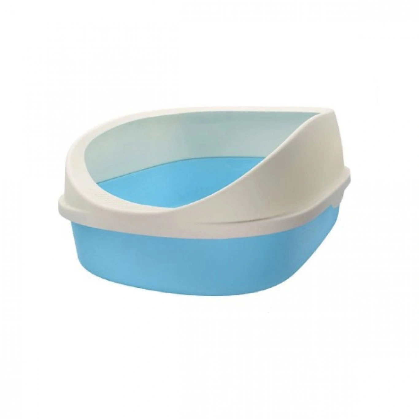 Ανοιχτή Ημίκλειστη Πλαστική Λεκάνη -Τουαλέτα Γάτας 25x35x13cm Ανοιχτή Ημίκλειστη Πλαστική Λεκάνη -Τουαλέτα Γάτας 25x35x13cm