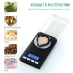 Μίνι Ζυγαριά Ακριβείας AB-C06 με Διαφανές Προστατευτικό Κάλυμμα 0,001g-100g