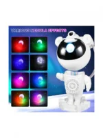 Led Φωτιστικό - Ηχείο Bluetooth Προτζέκτορας Nebula Αστροναύτη