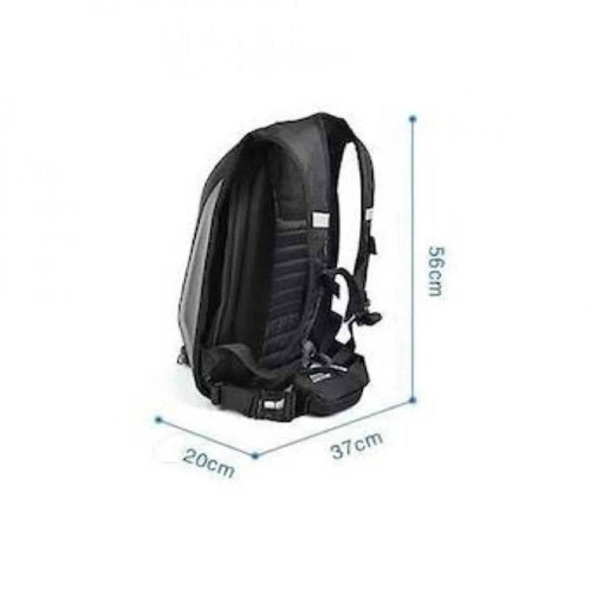 Αδιάβροχο Σακίδιο Πλάτης Αναβάτη Μοτοσικλέτας με Σκληρό Κέλυφος 30L Αναβάτη Μοτοσικλέτας MC0077