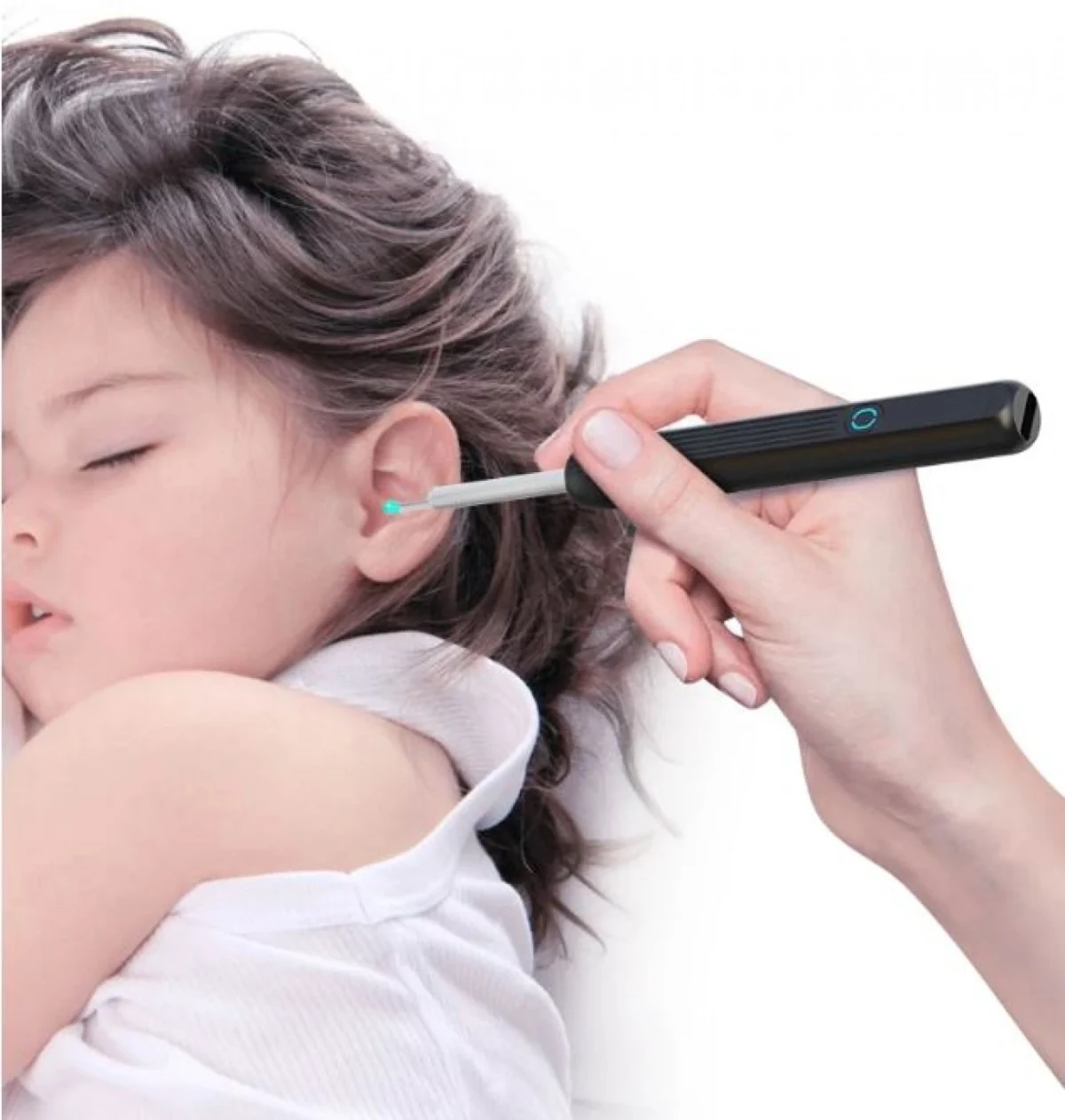 Επαναφορτιζόμενο Ωτοσκόπιο WiFi με κάμερα και Εφαρμογή για Smartphone