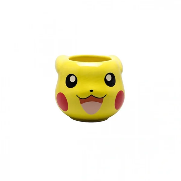 3D Ανάγλυφη Τρισδιάστατη Κεραμική Γυαλιστερή Κούπα Pokemon Pikachu