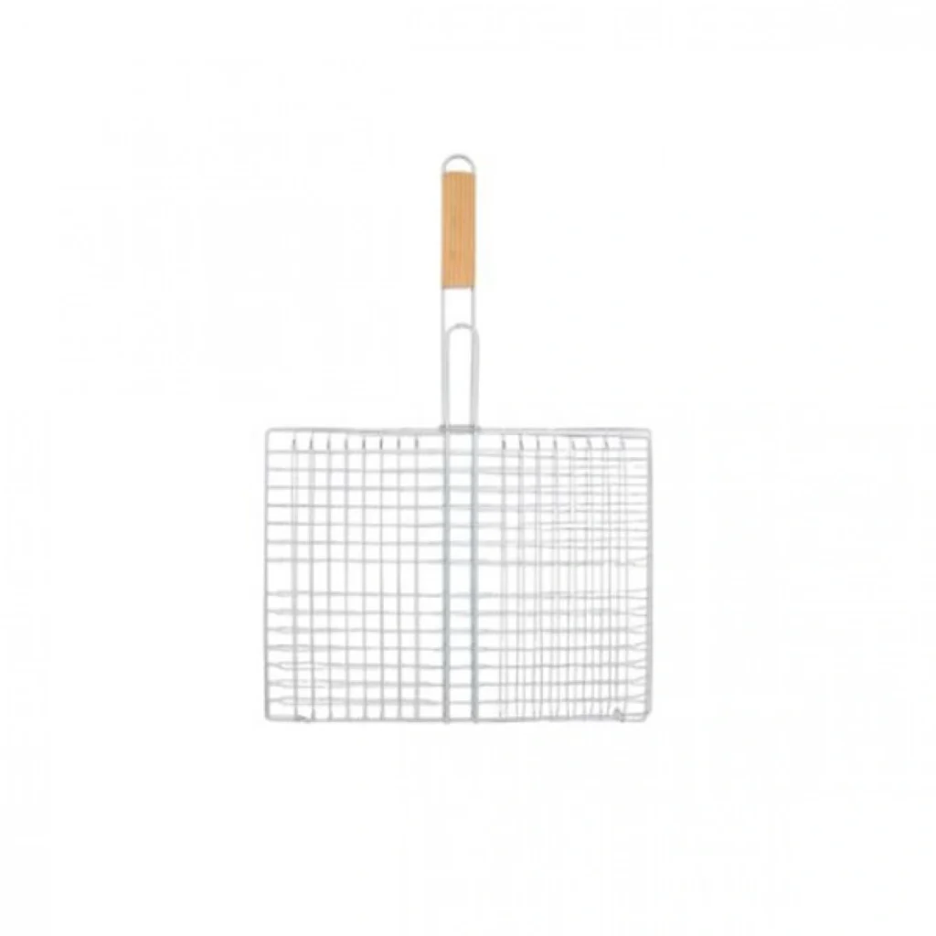 Διπλή Ανοιγόμενη Σχάρα Ψησίματος Στρογγυλή - Φ30