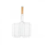 Διπλή Ανοιγόμενη Σχάρα Ψησίματος Καλάθι 30x40x7cm