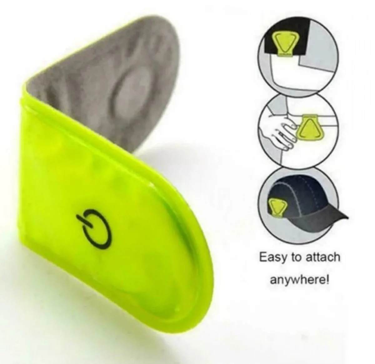 Μαγνητικό Κλίπ Νυκτός Ασφαλείας με Led για Ποδηλάτες, Αθλητές, Clubbers