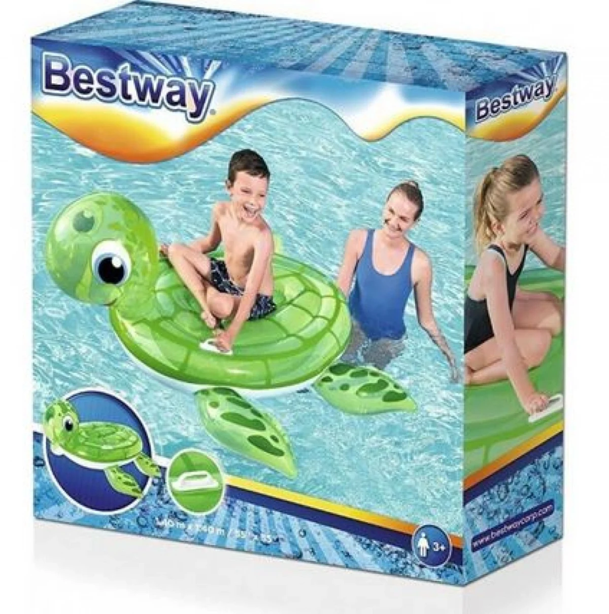 Παιδική Φουσκωτή Σαμπρέλα Θαλάσσης Unicorn Λευκή Bestway 119εκ.