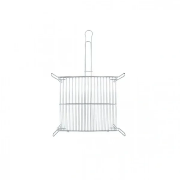 Διπλή Ανοιγόμενη Σχάρα Ψησίματος με Πόδια 73.5x40x40x20cm