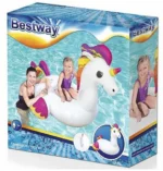 Παιδική Φουσκωτή Σαμπρέλα Θαλάσσης Unicorn Λευκή Bestway 119εκ.